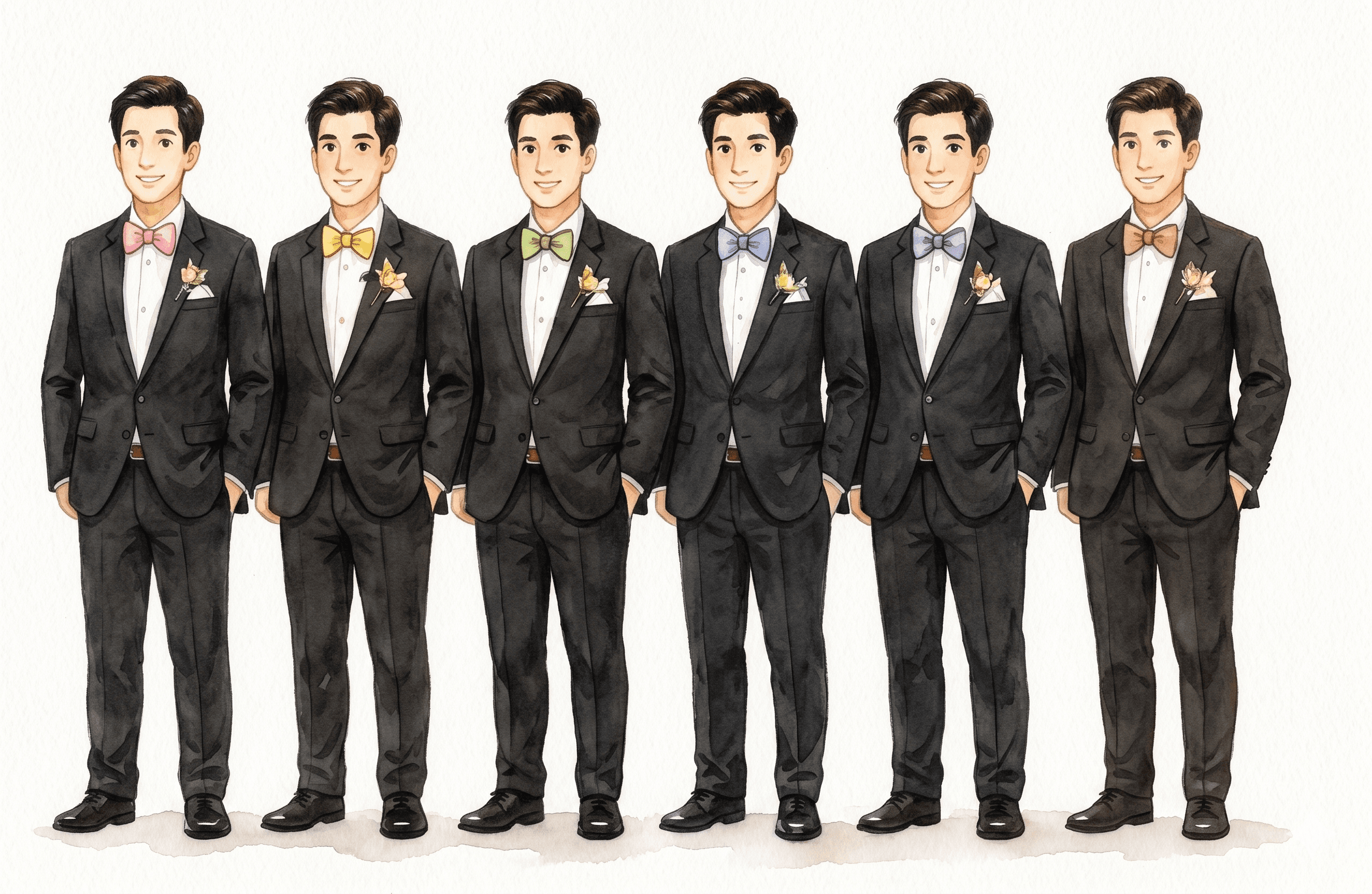 Groomsmen attire